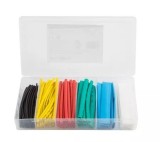 Kit Tub Termocontractibil 2:1 Lanberg, 100 Bucati, 6 Dimensiuni, 6 Culori, 1.5-13mm