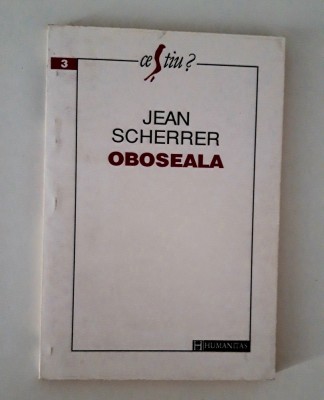 Jean Scherrer Oboseala foto