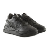 Puma, Pantofi sport cu garnituri din piele ecologica RS-Z LTH, Negru Marimea (41)
