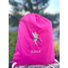 Saculet gradinita personalizat Clopotica