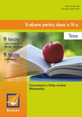 Evaluare pentru clasa a IV-a - teste, Booklet