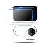 Set sticla protectie display si lentila STARTRC, pentru camera Insta360 GO 3