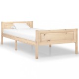 Cumpara ieftin Cadru de pat, 100x200 cm, lemn masiv de pin