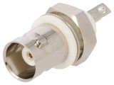 Conector BNC soclu mamă drept 50&Omega; lipire 1-1337447-0 TE Connectivity