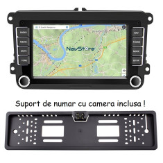 Navigatie Android Dedicata 7Inch, VW/Skoda/Seat/Passat/Golf + Suport cu camera