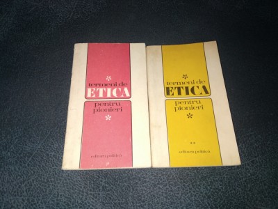 TERMENI DE ETICA PENTRU PIONIERI 2 VOL foto