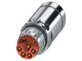 Conector M23 mufă, 13 pini, drept, IP67, 8A, 50V