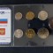 Seria completata monede - Rusia 1998-2004 , 7 monede
