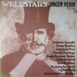 Disc vinil, LP. WELTSTARS SINGEN VERDI-FIORENZA CASSOTTO, GRACE BUMBRY, LEONTYNE PRICE, PLACIDO DOMINGO, ETC., Rock and Roll