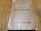 ELEMENTE DE PSIHOMETRIE - Nicolae Margineanu - Cluj, 1938, 358 p.