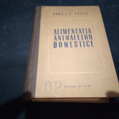 I S POPOV - ALIMENTATIA ANIMALELOR DOMESTICE 1950