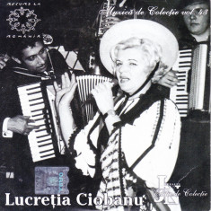 CD Populara: Lucretia Ciobanu ( colectia Jurnalul National nr. 43, stare f.buna)