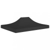 Acoperiș pentru cort de petrecere, negru, 4,5 x 3 m, 270 g/m&sup2;