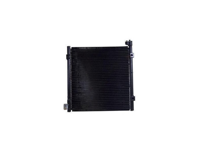 Condensator climatizare Honda HR-V, 03.1999-12.2005, motor 1.6, 77 kw/91kw benzina, cutie manuala/CVT, full aluminiu brazat, 370 (335)x380 (370)x18 m