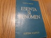 Esenta si Fenomen - Mircea Flonta (dedicatie) 1962, Filosofie - Editura Politica, 94 p.