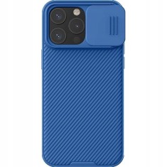 Husa de protectie pentru iPhone 15 Pro Max, Nilkin, Plastic, Albastru