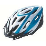 Casca Rider Culoare Alb/Albastru Marime M (54-58cm) Cod:588402274RM