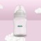 Biberon neno 150 ml cu tetina silicon, anti-colici, debit lent