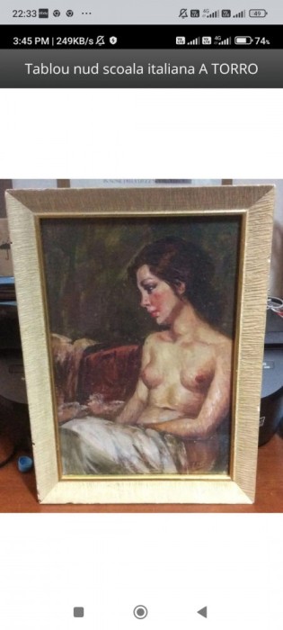 Tablou Atillio Toro