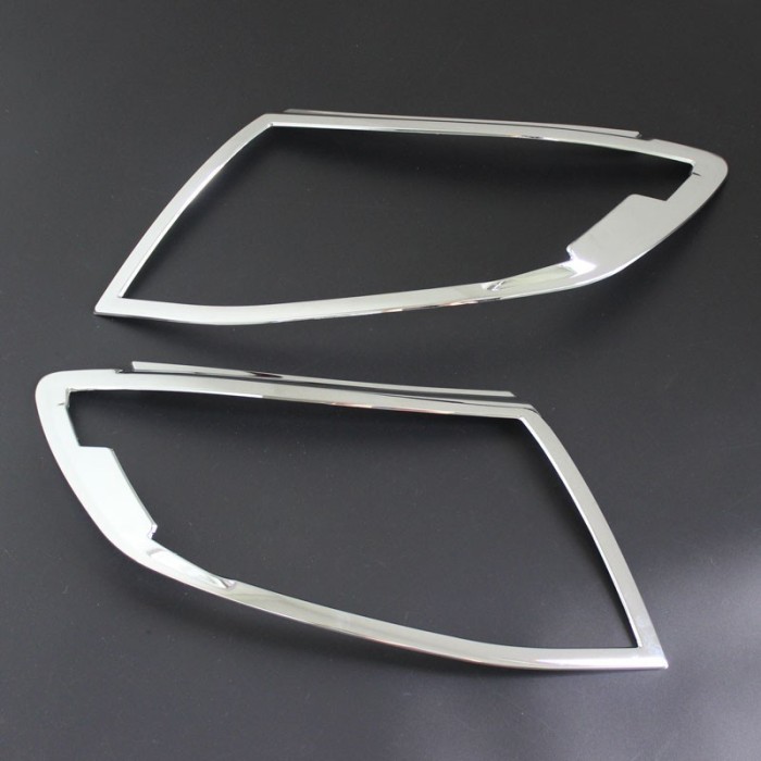 Ornamente cromate faruri Ford Ranger T6 2012, 2013, 2014, 2015 FR12HLCC