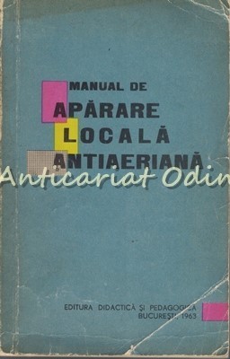 Manual De Aparare Locala Antiaeriana foto