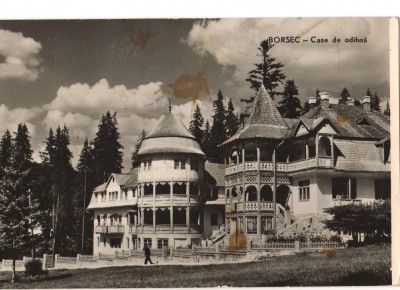 CPIB 15838 CARTE POSTALA - BORSEC, CASE DE ODIHNA, RPR foto