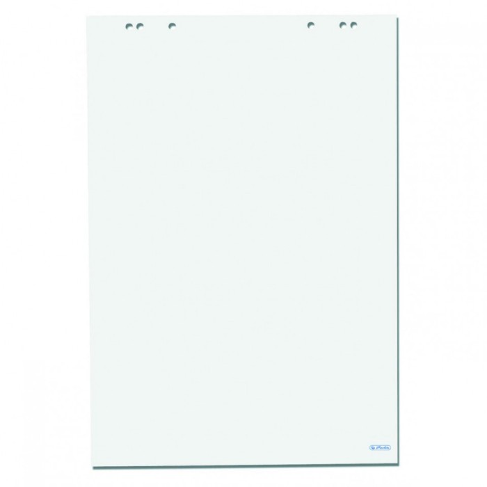 Rezerva hartie Flipchart Herlitz, 68x99 cm, 20 coli