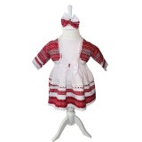 Cumpara ieftin Rochia traditionala pentru fetite - cu bentita - TDPITI32