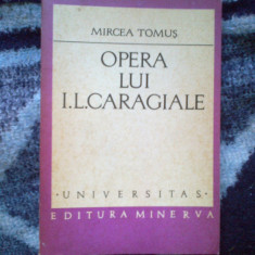 k0d Opera lui I.L.Caragiale - Mircea Tomuș