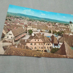 CARTE POSTALA SIBIU -VEDERE GENERALA CIRCULATA