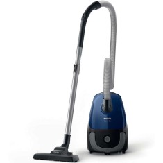 Aspirator cu sac FC8240/09, 750 W, 3 l, 27.9kWh/an, filtru anti-alergeni, s-Bag, clasa AAA, albastru