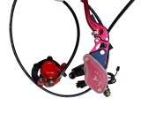 Frana hidraulica completa CityCoco &ndash; spate stanga &ndash; pompa, maner, etrier, placute