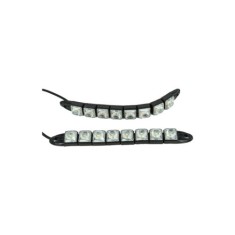 Lumini de zi DRL cu functie de semnalizare FLOW 12V Cod: BO8LED Automotive TrustedCars foto