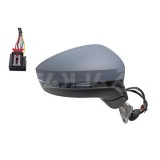 Oglinda usa exterioara VW Tiguan, 05.20, partea Dreapta, reglare electrica; grunduit; incalzit; sticla convexa; 6 pini; cu lampa indicatoare LED,