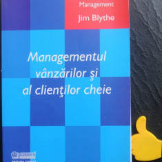 Managementul vanzarilor si al clientilor cheie Jim Blythe