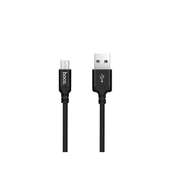 Micro USB la USB 2.0 2A Cablu de date Hoco Premium-Lungime 2 Metri-Culoare Negru foto