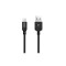 Micro USB la USB 2.0 2A Cablu de date Hoco Premium-Lungime 1 Metru-Culoare Negru
