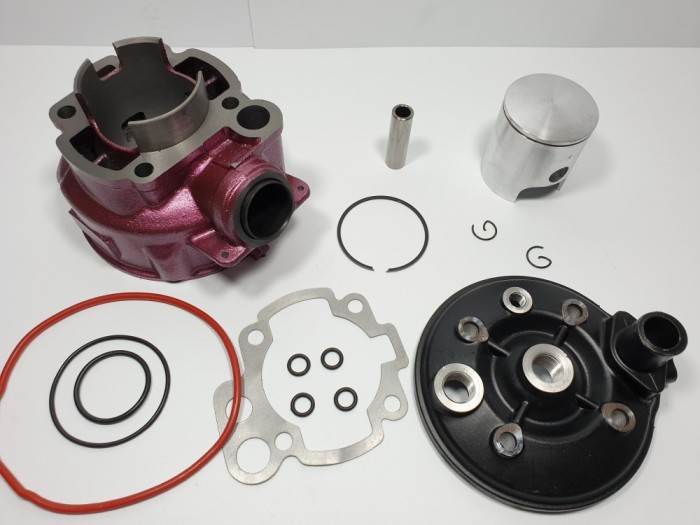 Kit Cilindru - Set Motor + Chiuloasa Scuter Yamaha TZR 90cc - 49mm - 1 Segment Kit Cilindru - Set Motor + Chiuloasa Scuter Yamaha TZR 90cc - 49mm - 1 Segment