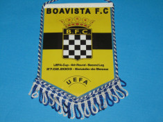 Fanion meci fotbal BOAVISTA PORTO - HERTHA BSC BERLIN (UEFA CUPA 2003) foto