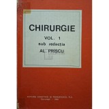 Al. Priscu - Chirurgie, vol. 1 (Editia: 1992)