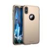 Husa pentru Apple iPhone X MyStyle iPaky Original Auriu, acoperire completa 360 grade