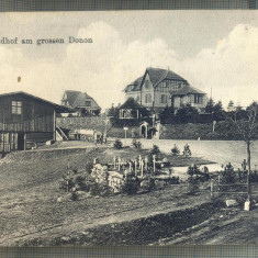 AD 107 C. P. VECHE -HELDENFRIEDHOF AM GROSSEN DONON -GERMANIA-1918 -MESAJ FRANTA