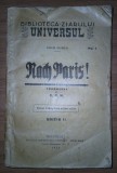 Louis Dumur - Nach Paris! (Societatea Anonimă &bdquo;Universul&rdquo;, 1925)