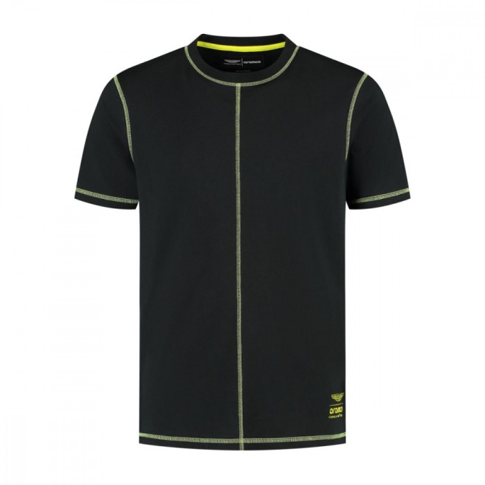 Aston Martin tricou de bărbați Data Graphic black F1 Team 2025 - XL