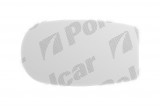 Geam oglinda Fiat Punto 2 (188), 07.1999-07.2003, Fiat Punto 2 Fl (188), 07.2003-12.2010 , partea Stanga , Dreapta, culoare sticla crom, sticla conve, Rapid