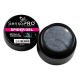 Cumpara ieftin Spider Gel SensoPRO Metallic Turquise, 5 ml