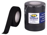 Bandă textilă cauciuc neagră 19mm 10m