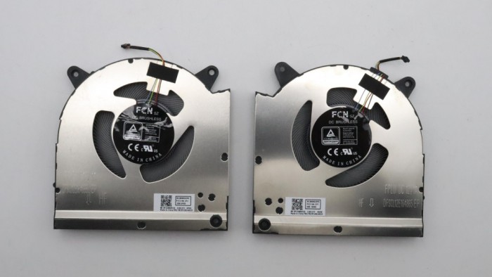 Set coolere Laptop, Lenovo, Legion S7 16IAH7 Type 82TF, 5F10S14024, 5F10S14025, BAPC0808R2HY002, BAPB0808R2HY002, DC28000J4V0, DC28000J5V0, DFSCL12E06