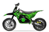 Cumpara ieftin Motocicleta electrica pentru copii NITRO Eco Serval 500W cu roti 10 10 inch, culoare Verde