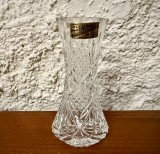 VAZA MICA DIN CRISTAL TAIAT- MARCAJ VITROMETAN- HANDCUT H10CM